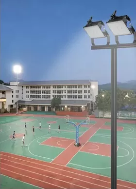 Éclairage de stade de campus/éclairage de terrain de sport scolaire