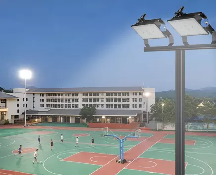 Éclairage de stade de campus/éclairage de terrain de sport scolaire