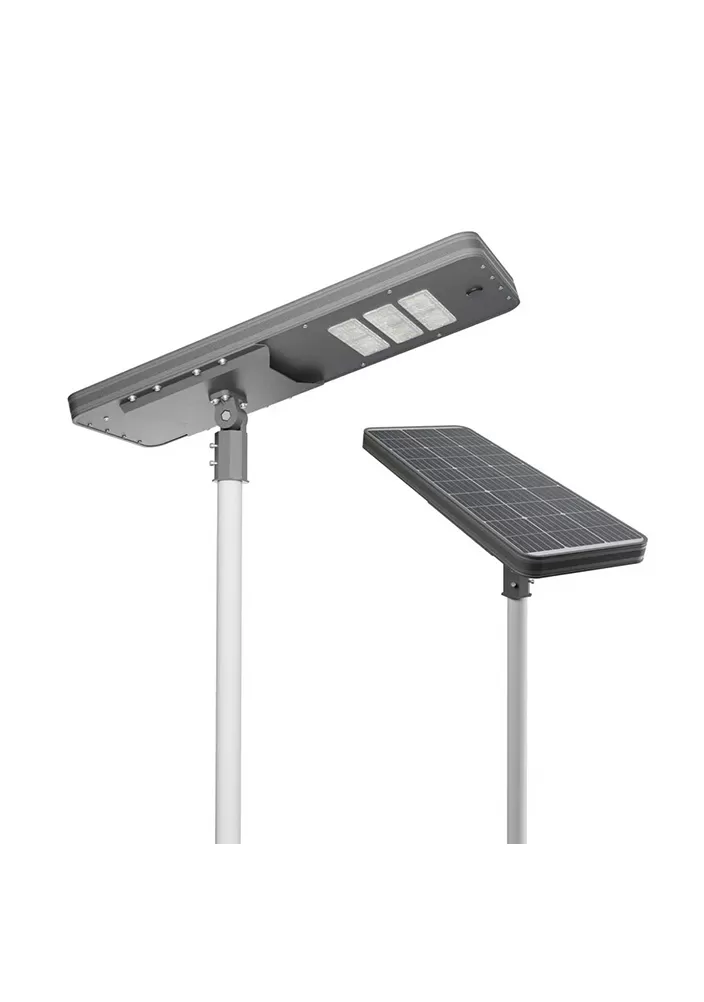 Contrôle intelligent tout en un prix de réverbère solaire