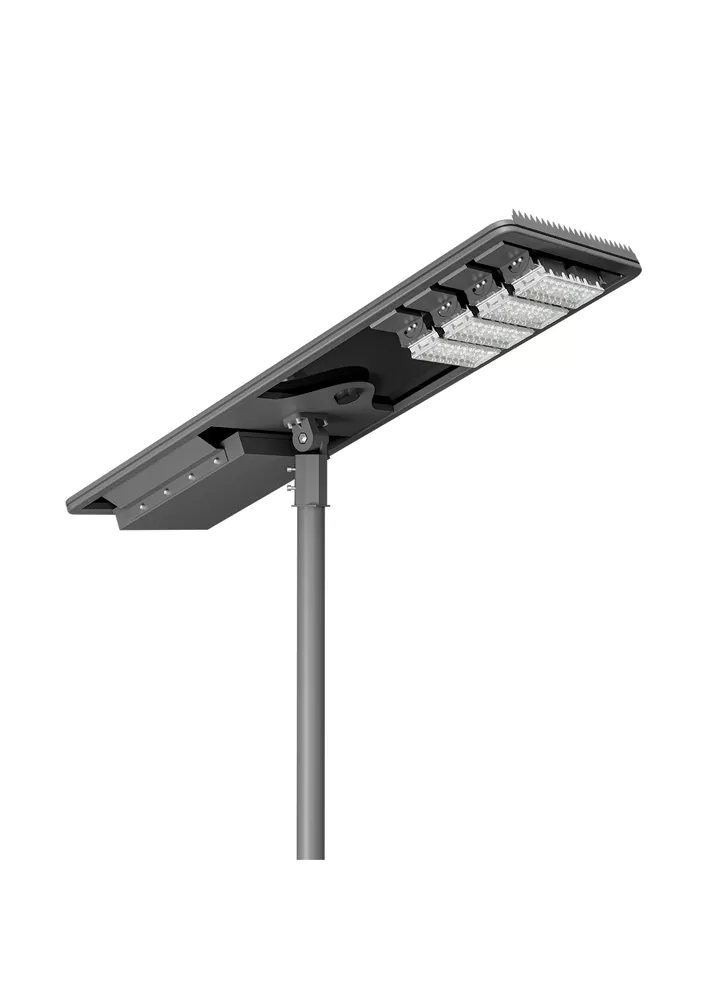 Nouveau réverbère solaire tout en un