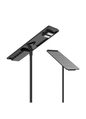 Nouveau réverbère solaire tout en un