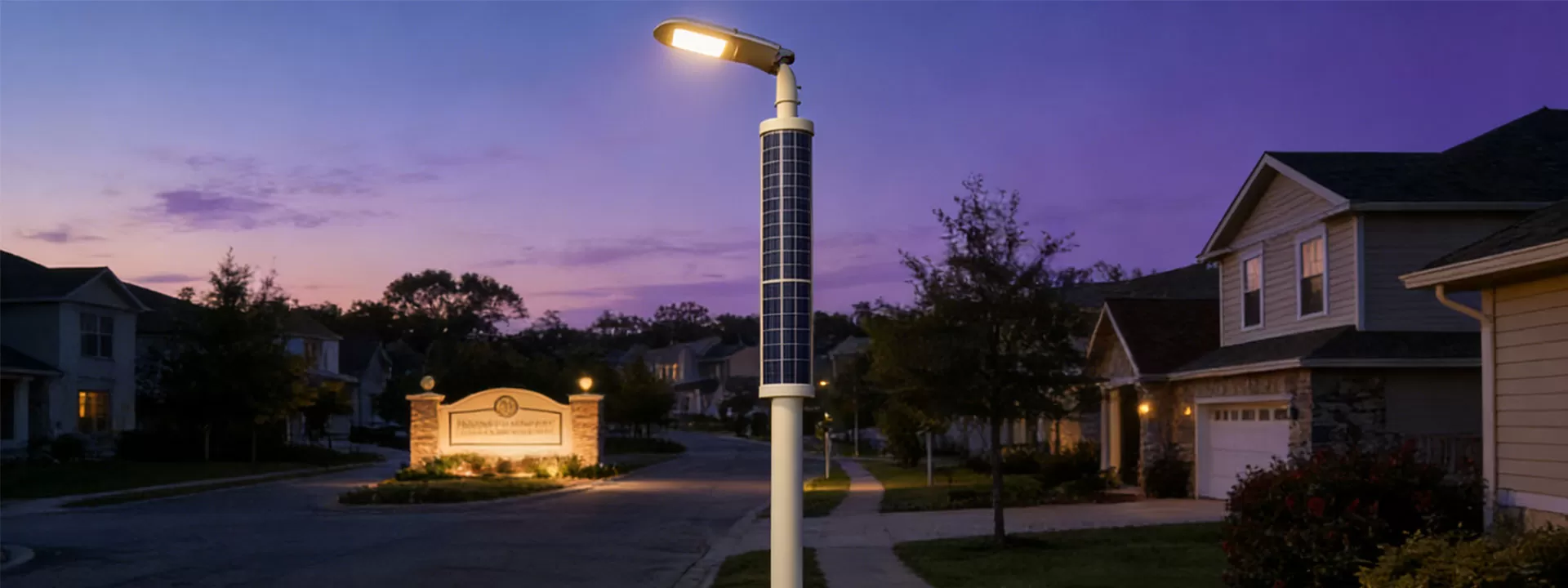 Applications du produit de la lumière semi-flexible de pôle solaire