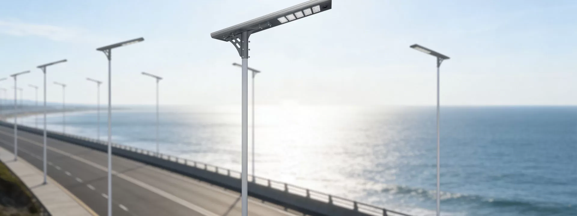 Applications du produit du réverbère solaire avec télécommande