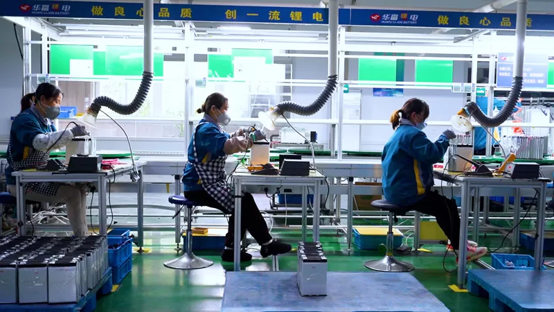 Production de batterie