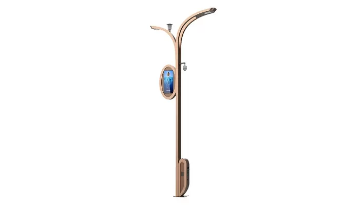 Pôle de lumière intelligente