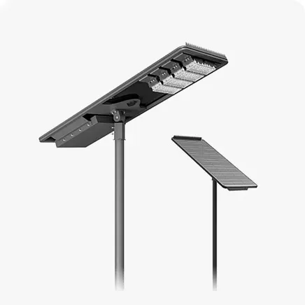 Réverbère solaire tout en un
