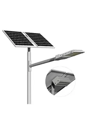 Réverbère solaire avec batterie au lithium