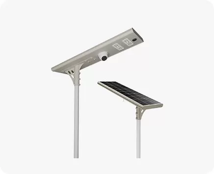 Réverbère solaire tout en un