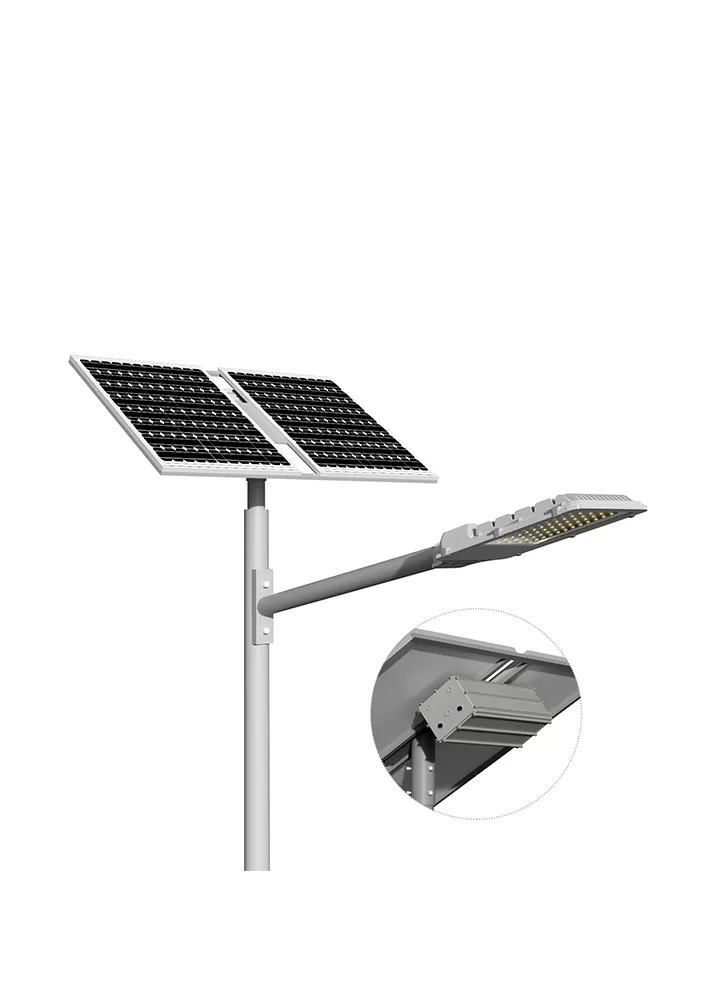 Réverbère solaire avec batterie au lithium vente