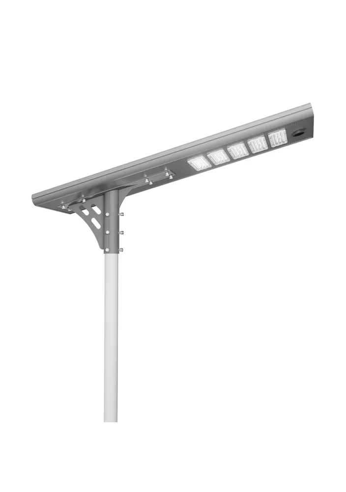 Réverbère solaire avec télécommande