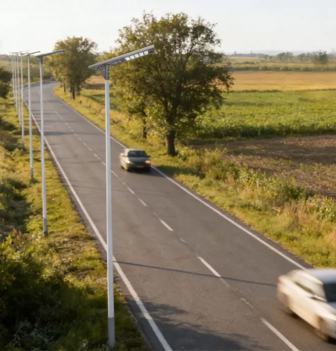 Principe de fonctionnement des réverbères solaires intelligents